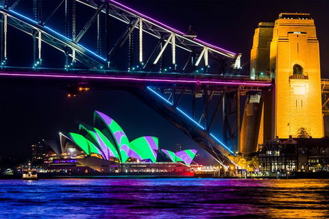 Vivid 90-Minute Sydney Harbour Catamaran Cruise With BYO Drinks - Perisher Accommodation 0