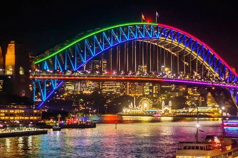 Vivid 90-Minute Sydney Harbour Intimate Catamaran Cruise With Canapes - Perisher Accommodation 0