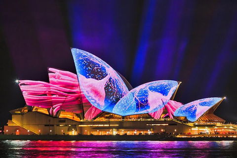 Vivid 90-Minute Sydney Harbour Small Group Catamaran Cruise - Perisher Accommodation 0