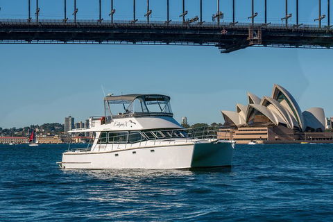 Vivid 90-Minute Sydney Harbour Small Group Catamaran Cruise - Perisher Accommodation 2