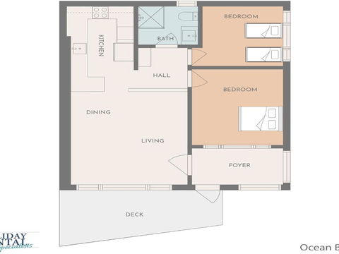 Ocean Blue Apartment Two Oceanfront Apartment - Perisher Accommodation 5