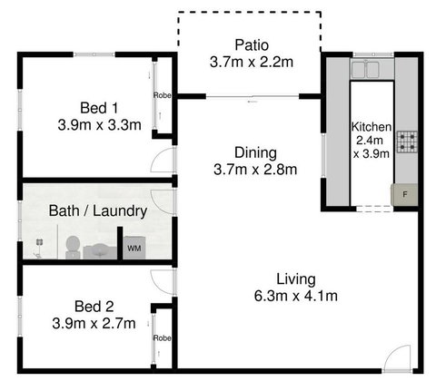 Spacious 2 Bedroom Beach Side Apartment - Close To Shopping Centre With Coles, Health Food Shop, Sushi, Pizza, Cafes, Hairdresse - Perisher Accommodation 2