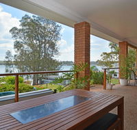 The House on the Lake  Fishing Point Lake Macquarie - honestly put the line in and catch fish - Perisher Accommodation