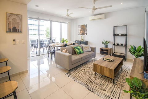 ZEN CENTRAL CBD - Affordable 3-Bdrm Apt In The Heart Of Darwin City - Perisher Accommodation 1